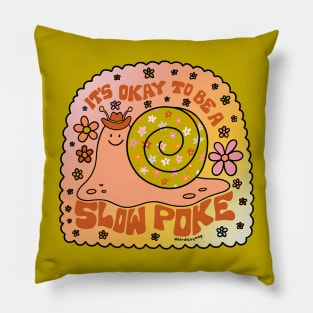 Slow Poke Pillow