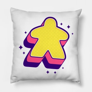 Board Game Meeple Pillow