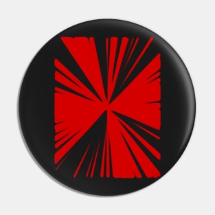 Red Blue Trance Pin