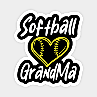 Softball Grandma Magnet