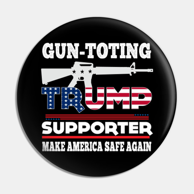 trump supporter pin