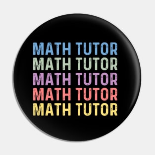 Math tutor women thank you appreciation day math tutor Pin