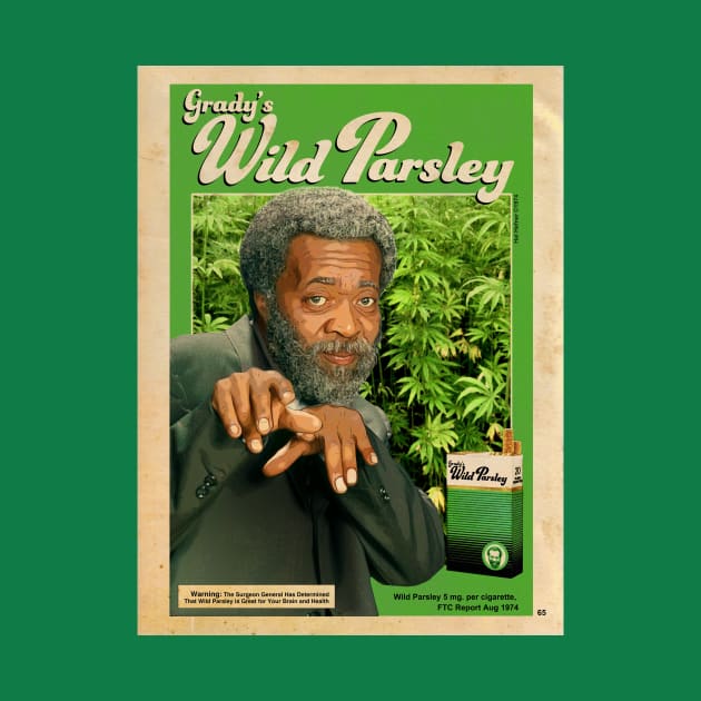 Grady's Wild Parsley Magazine Ad - Sanford and Son 1974 by HalHefner