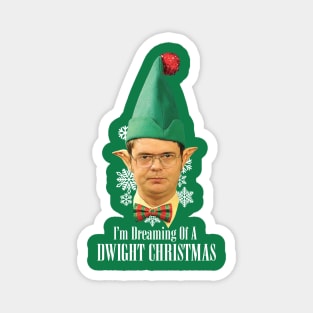 I'm Dreaming of a Dwight Xmas Magnet