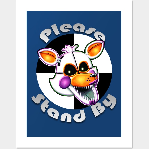 LOLBIT - Please Stand By - Five Nights At Freddys - Sticker