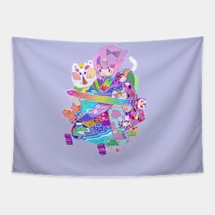 Rainbow Sword Tapestry