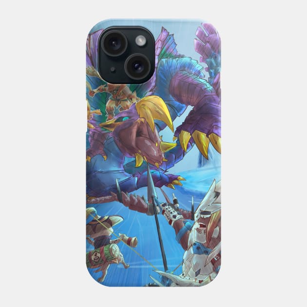 Against the Tidal Najarala Phone Case by MinosArt