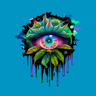 Trippy Marijuana Eye T-Shirt