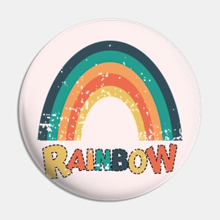 Vintage Rainbow Pin