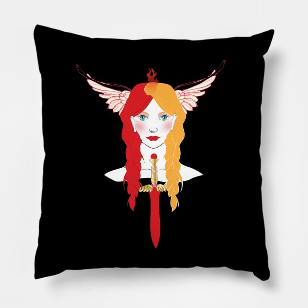 The Valkyrie Pillow by emma17