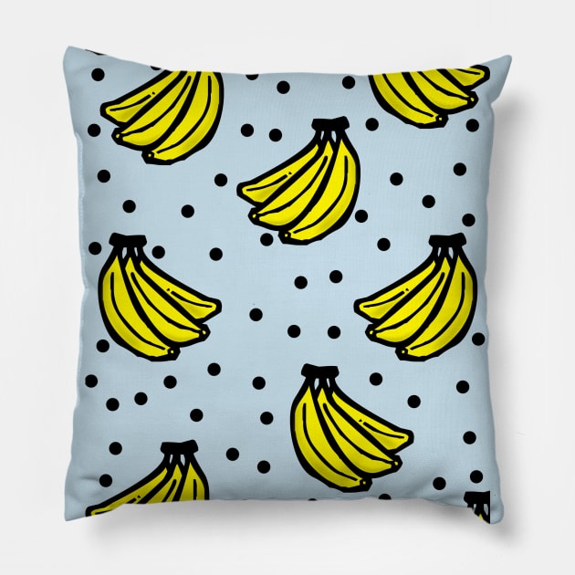 BANANA PATTERN Pillow by eesomebysrishti