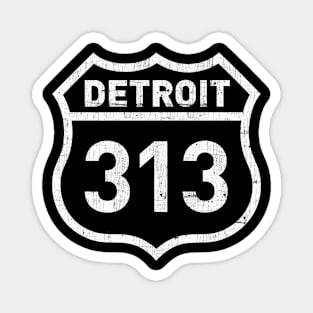 Detroit 313 Magnet