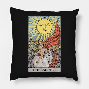 The Sun - Tarot Card Pillow