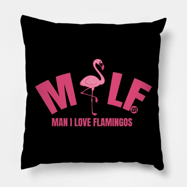 MILF Pillow by toddgoldmanart