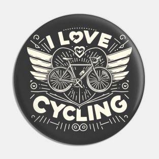 Cycling is my Passion - cycling lovers Pin