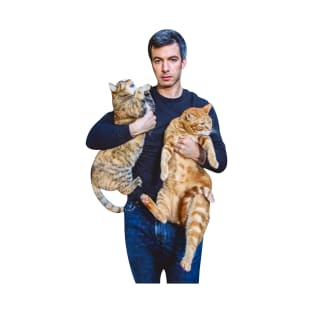 Nathan Fielder And His Cats T-Shirt