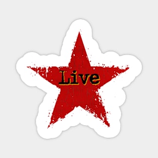 best vintage star Live Magnet