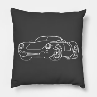 Porsche 550 Spyder Pillow