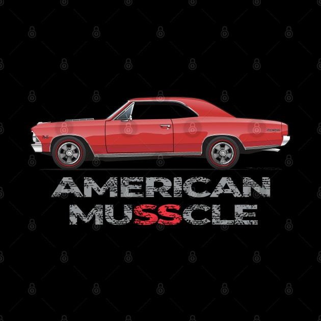 american muscle-Red by JRCustoms44