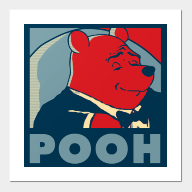 Elegant Pooh Hope Meme Memes Posters And Art Prints Teepublic Uk