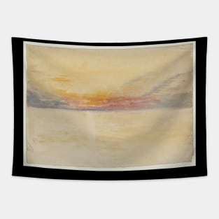 A Sunset Sky, 1825-30 Tapestry