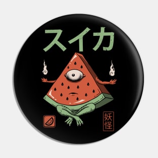 Yokai Watermelon Pin