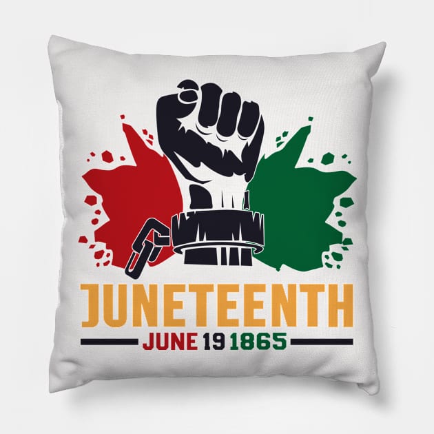 juneteenth remember our ancestors Pillow by first12