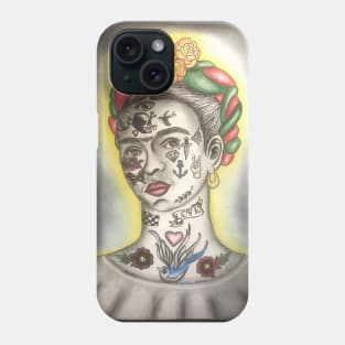 Tatted Up Frida Phone Case