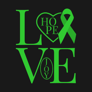 Green Awareness Ribbon T-Shirt