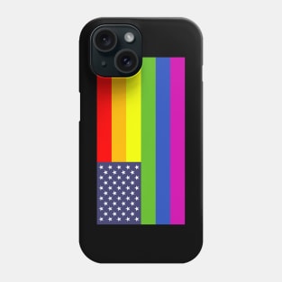 Stars and Stripes Pride Flag Phone Case