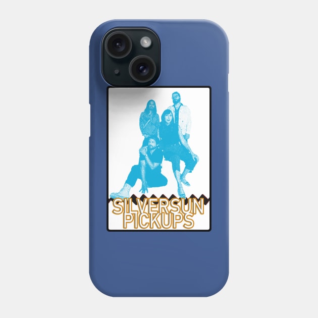 Best silversun pick ups aesthetic turquoise blue color Phone Case by JakQueApparels