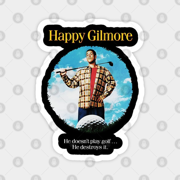 Happy Gilmore - Adam Sandler Magnet by nicklower