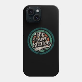 The Power Station // Retro Circle Crack Vintage Phone Case