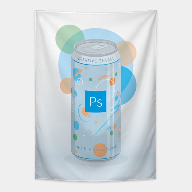 Creative Energy Photoshop Tapestry by abtchlr