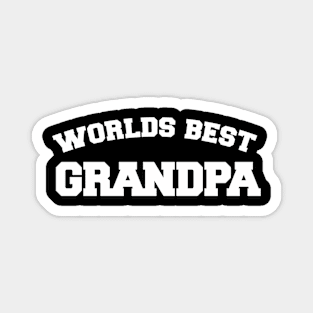 World'S Best Grandpa New Grandpas Magnet