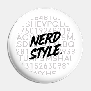 Nerd Style Pin