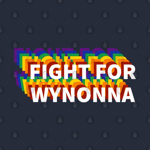 Fight For Wynonna Rainbow by Kizmit