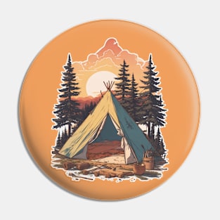 Mystical Sunset Retreat Pin