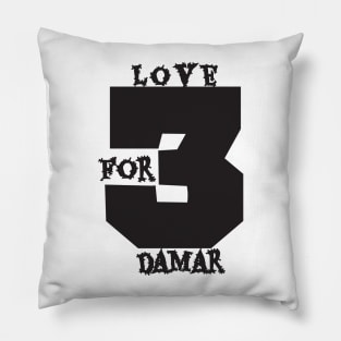 we love damar hillman Pillow