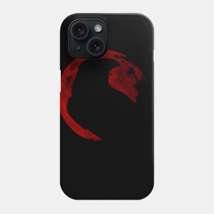 Blood Moon Raven Phone Case