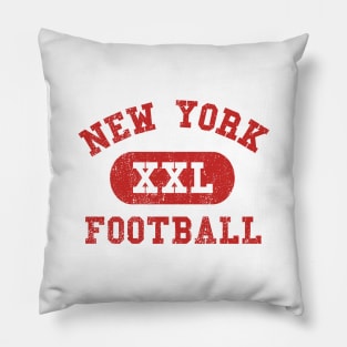 New York Football V Pillow
