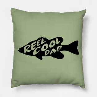 Reel Cool Dad Fishing Father Gift Pillow