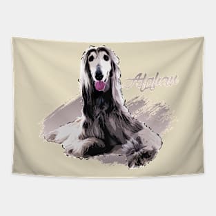 Afghan Hound Tapestry