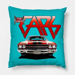 Rocking to The Cars in your Chevy Chevelle! Pillow