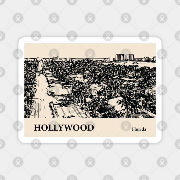 Hollywood - Florida Magnet by Lakeric