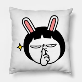 The Hard Life by Hozo - KakaoTalk Friends (Silence is Golden) Pillow