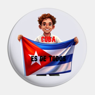 Cubanos somos todos Pin