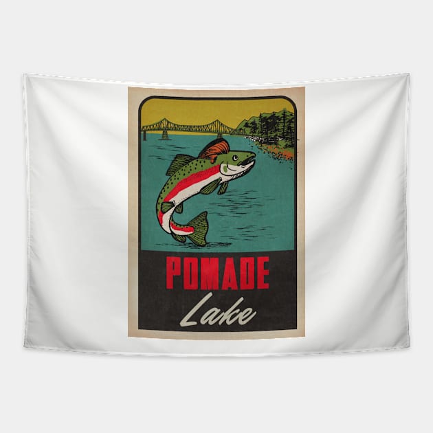 Pomade Lake Tapestry by ThreeSpeed