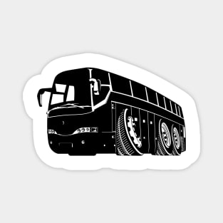 Cartoon bus Magnet