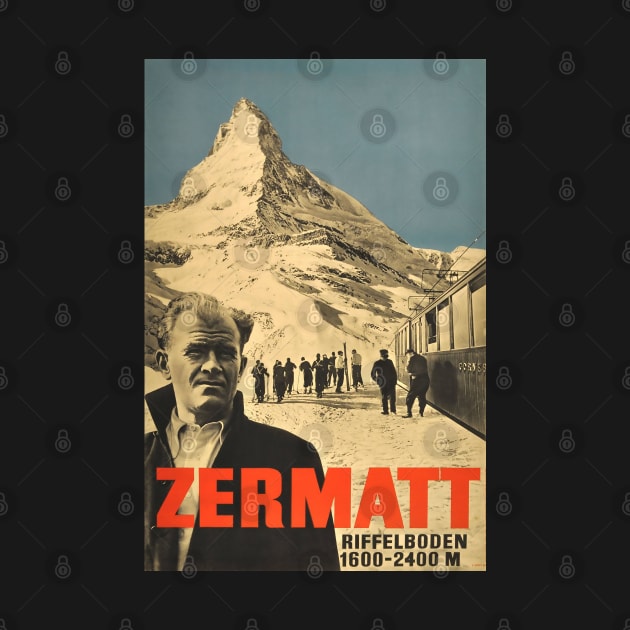 Zermatt, Switzerland,Ski Poster by BokeeLee